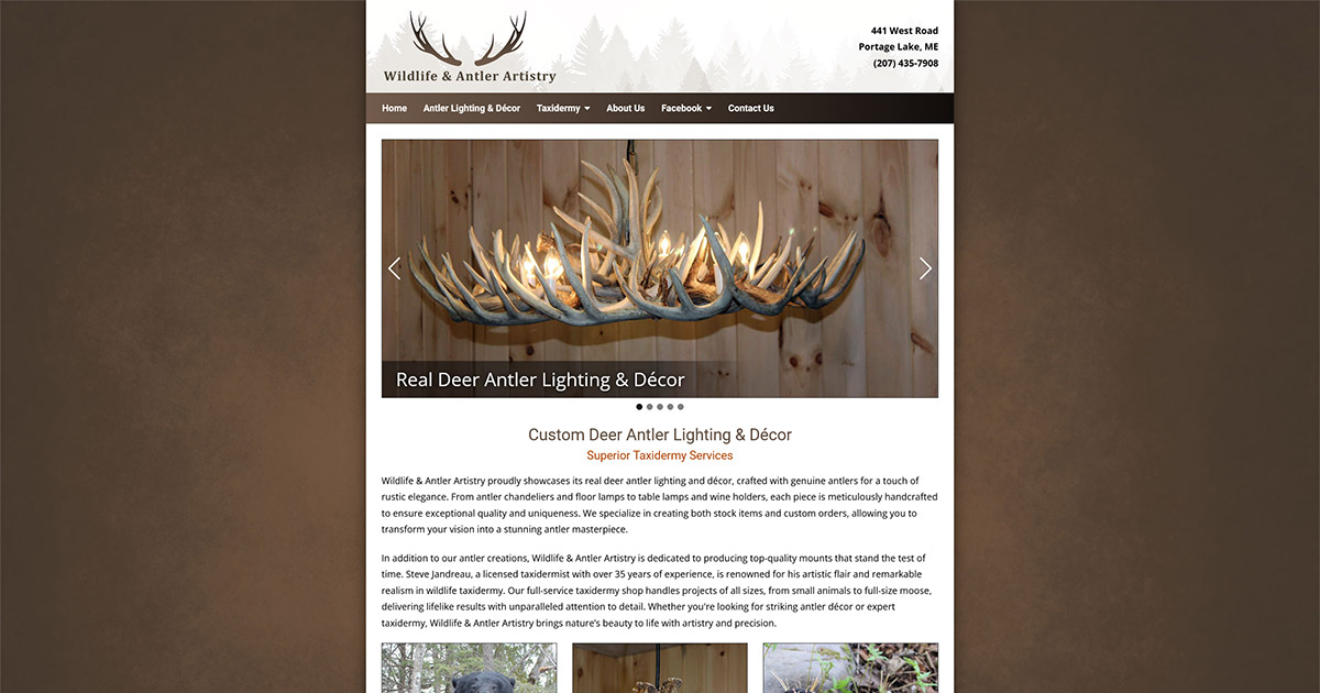 Antler Artistry of Maine